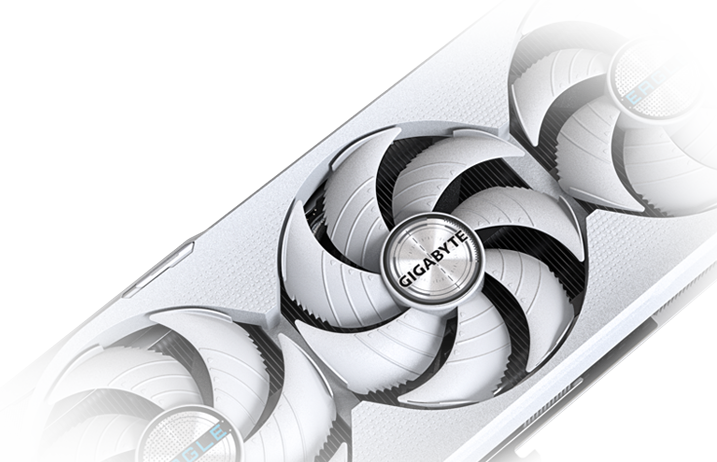 新品 GeForce RTX5070Ti EAGLE OC ICE　白 GeForce RTX™ 5070 EAGLE OC ICE SFF 12G Gallery | Graphics